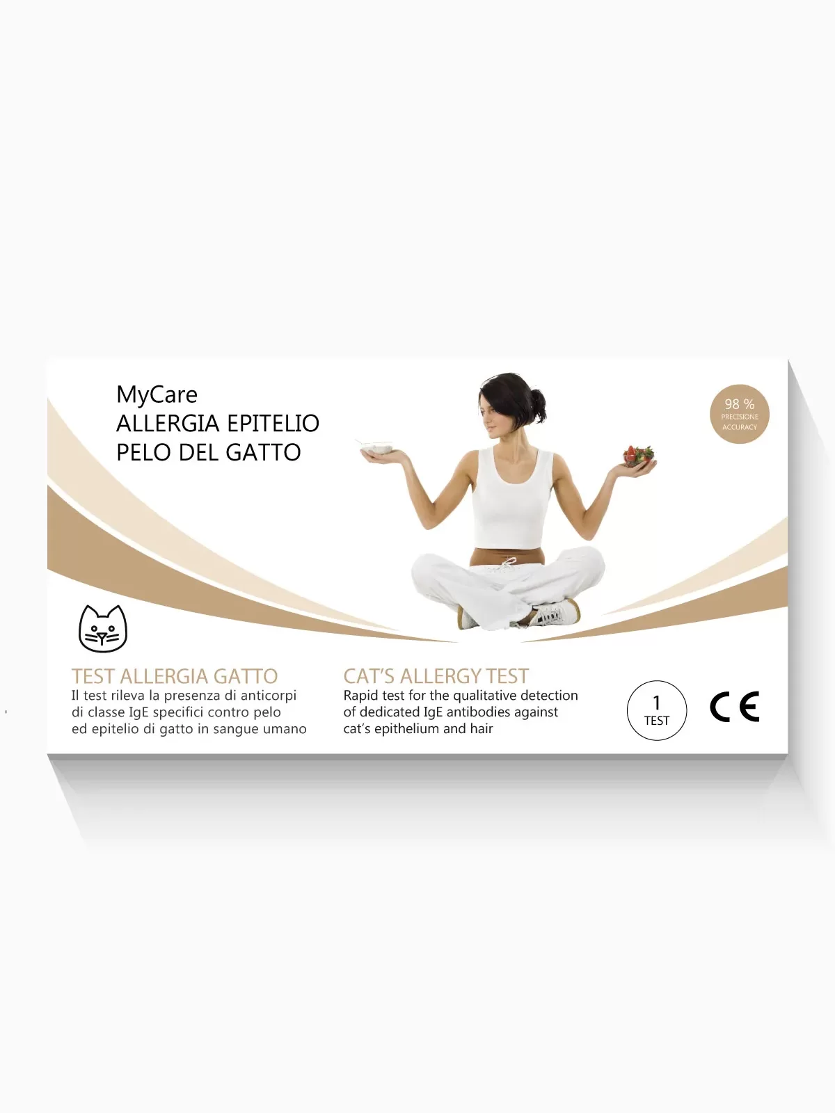 Allergia epitelio e pelo del gatto