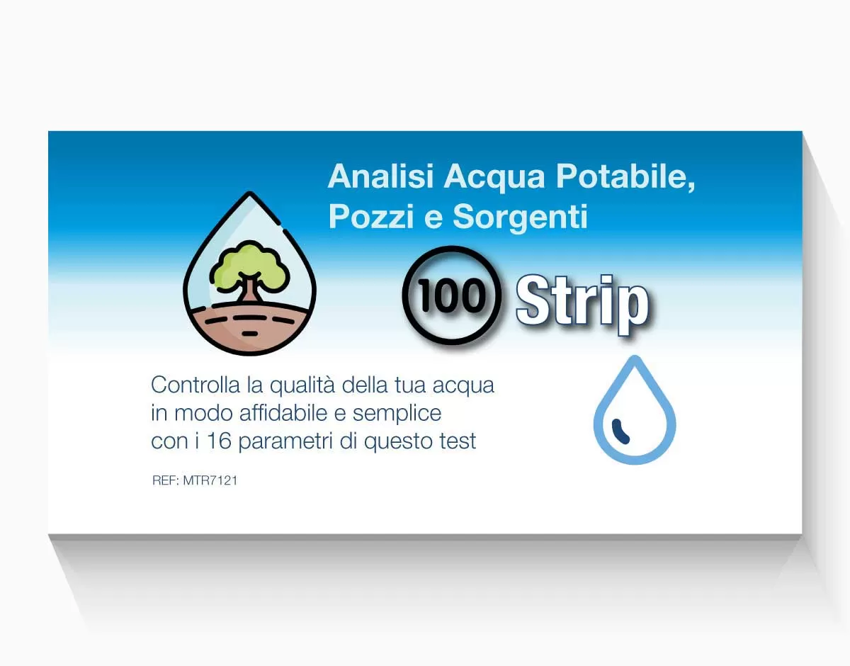 Analisi di 16 parametri dell'Acqua potabile di Casa, Pozzi e Sorgenti